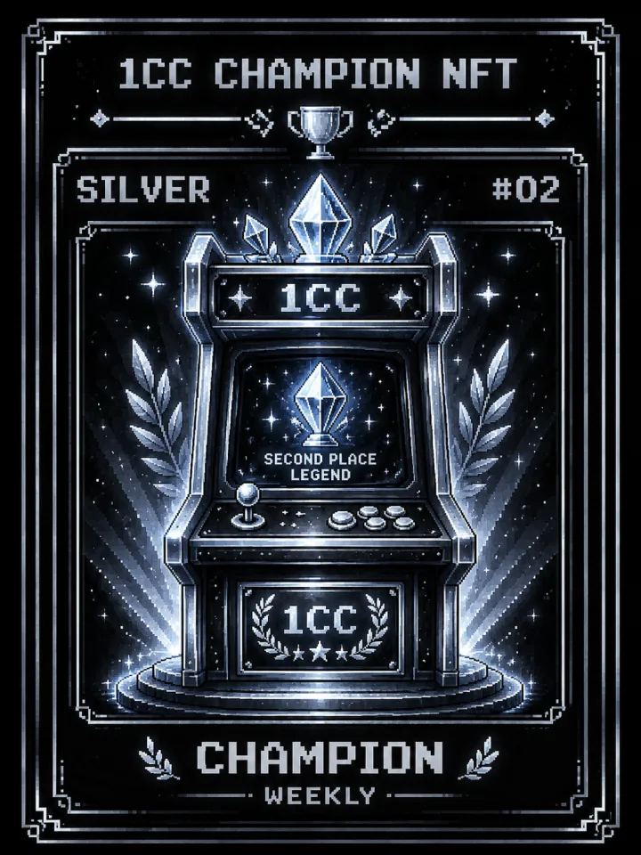 1CC Champion NFT · SILVER · #02 · Silver